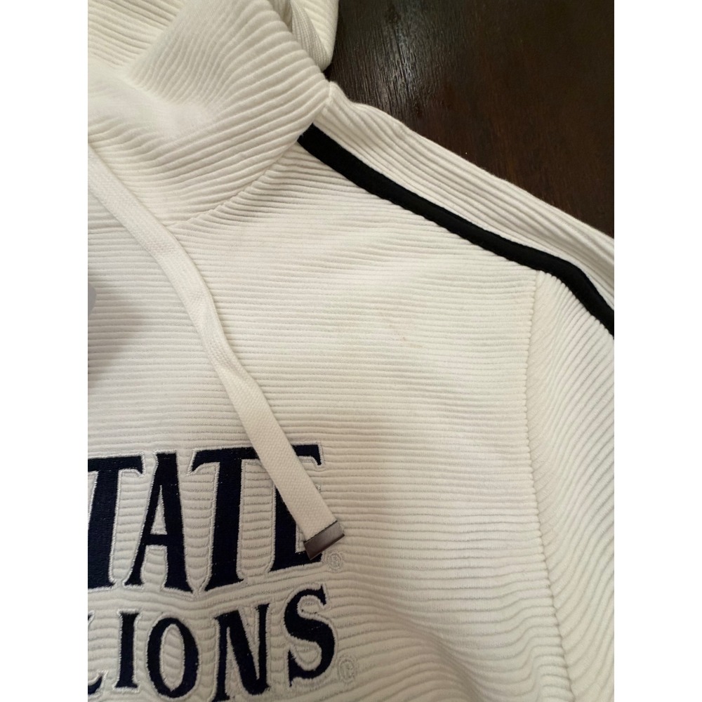 Gameday Couture Penn State Nittany Lions Ribbed Hoodie Shorts Set White Medium - Picture 5 of 7